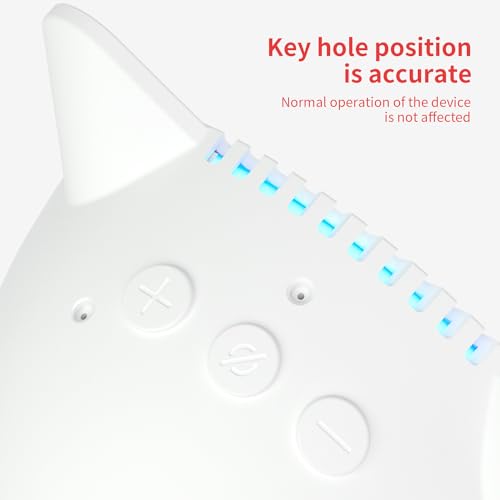 Silicone Cover for Ec/-ho P/-op Soft Waterproof Dustproof Portable Protective Case Compatible with Ec-h/o P-o/p Speaker Accessories (White) - color: white