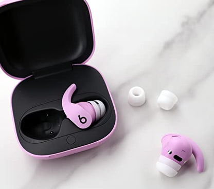 6 Pairs Double Flange Compatible with Beats Fit Pro Ear Tips Buds, S/M/L 3 Size Replacement Noise Reduce Silicone Wing Eartips Earbuds Earplug Fit in Case for Beat Fit Pro - White