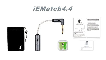 iFi iEMatch 4.4mm Balanced Headphone Adapter