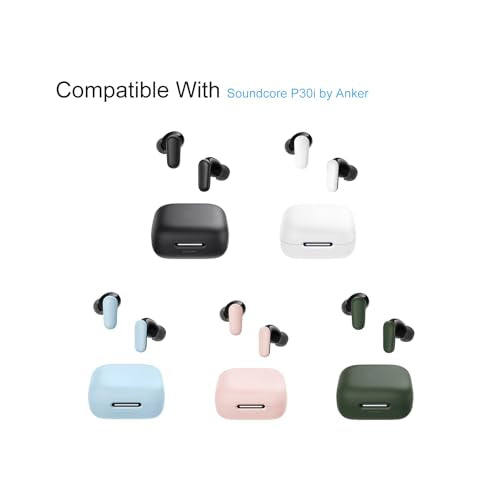 Klowcok Replacement Foam Eartips Compatible with Soundcore P30i by Anker