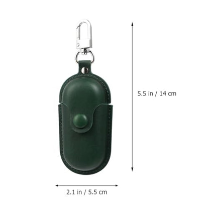 Waterproof Earphone Case for 3i Model, Scratch-Proof Earbud Storage Cover in Dark Green for Travel and Outdoor Use