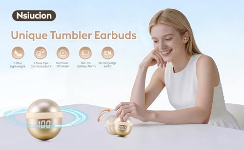 Invisible Mini Sleep Earbuds Bluetooth Wireless for Side Sleeper Small Ears - color: Beige