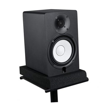 2pcs Loudspeaker Isolation Pad High-density Shock-absorption Cushion for Improved Sound Clarity and Dampening Compact Design for Studio Monitors and Home