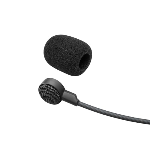 4 Pcs Mic Cover Compatible with Sennheiser HD 500 BAM Microphone, HMD300, HMD26, HME26, HMD27, HMDC27, HME27, HMD46, HME46, 556955 SPARE MICROPHONE BOOM, Replacement Foam Mic Windshields