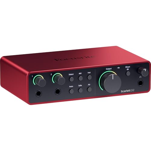 Rode NT1 Signature Condenser Microphone Bundle with Focusrite Scarlett 2i2