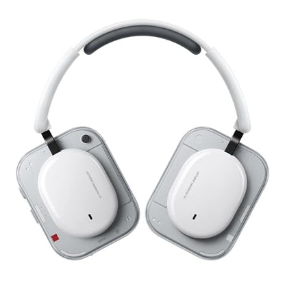 Nothing Headphone (a) 2026 New, Adaptive Active Noise Cancelling Headphones, Wireless Over Ear Bluetooth 5.4 ANC Headset with LDAC Hi-Res, 5 HD Mics Ultra Bass via APP, 135 Hours Playtime, White - color: White