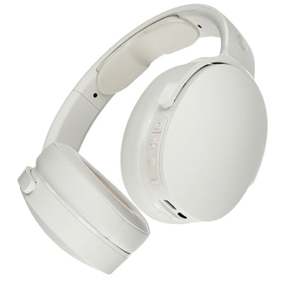 Skullcandy Hesh Evo Wireless Over-Ear Bluetooth Headphones - Bone | Bluetooth, Noise Isolating Fit, 36 Hours Battery, Foldable, Lightweight Design, Microphone, Travel, Commuting, Studying - color: Bone