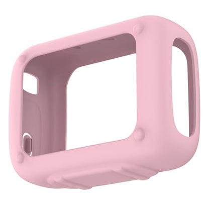 Anti-Collision Silicone Cover Waterproof Soft Anti-Drop Protective Case Anti-Scratch Shell for GO5 Portable Bluetooth Speaker Shockproof Protective Sleeve - color: Pink
