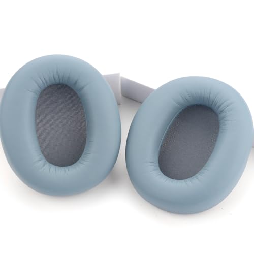 W820NB Ear Pads Replacement Ear Pads Cushions Compatible with Edifier W820NB Headphone Softer Protein Leather Earmuffs Memory Foam Earpads Ear Cups Cover Repair Parts (Blue) - color: Blue