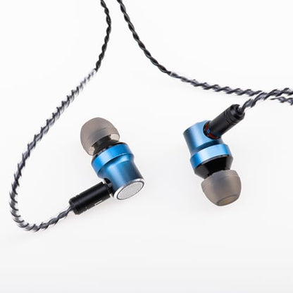 TINHIFI C0 with Microphone and All Aluminum Alloy Open Earbuds - Stunning with DAC in Ear HiFi Sound and Gaming, Suitable for Women, Men, and Children (Blue Black Gradient, C0 3.5MM No Mic) - color: Blue black gradient, size: C0 3.5MM No Mic