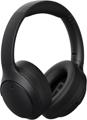 HONOR Choice Headphone, Wireless Over-Ear Bluetooth Headset, Dual Microphone Noice Cancelling for Clear Calls, 80H Long Battery Life, Hi-Res Audio Certified, Black