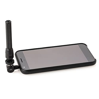 Saramonic Unidirectional Micro-Shotgun Microphone with 3.5mm TRRS Output for Smartphones, Tablets, Computers and More with a 3.5mm Headphone Port (SmartMic5S)
