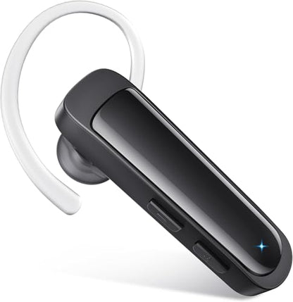 Bluetooth Headset Wireless Earpiece Single Ear Earphones with Microphone