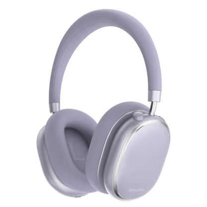 Srhythm NiceComfort 95 Adaptive Noise Cancelling Headphones Wireless | Bluetooth with Spatial Audio,Transparency,ENC,HD Sound,Low Latency for Gaming,Slim Headphones Lightweight - color: Romantic Purple