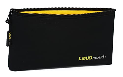 Loudmouth Zippered Pouch for Handheld Wired Microphones | Mic Bag | 9.25" x 5" (1 Pack) - size: 1 Pack