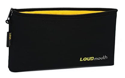 Loudmouth Zippered Pouch for Handheld Wired Microphones | Mic Bag | 9.25" x 5" (1 Pack) - size: 1 Pack