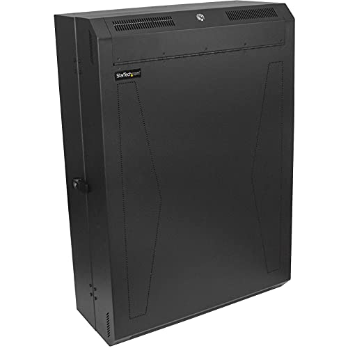 StarTech.com 6U Wall Mount Network Cabinet - Vertical Wall Mount Patch Panel Rack - 30" Server Room Cabinet (RK630WALVS) - size: 6U