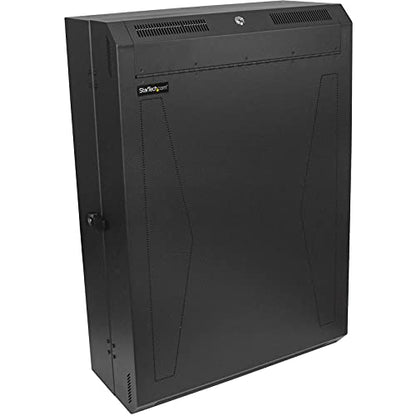 StarTech.com 6U Wall Mount Network Cabinet - Vertical Wall Mount Patch Panel Rack - 30" Server Room Cabinet (RK630WALVS) - size: 6U