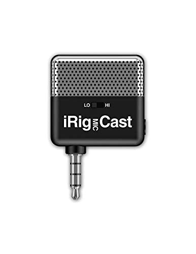 IK Multimedia iRig Mic Cast podcasting mic for smartphones and tablets