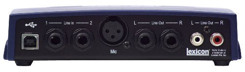 Lexicon Alpha Multi-Channel Desktop Recording Studio, 2x2x2 (2-input, 2-bus, 2-output) - style: Alpha
