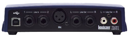 Lexicon Alpha Multi-Channel Desktop Recording Studio, 2x2x2 (2-input, 2-bus, 2-output) - style: Alpha