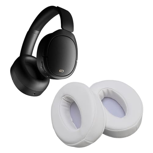 Replacement Earpads for Headphones, 2 Pair Foam Ear Cushions, Compatible with HD 4.50 Series, Soft Velour Leather Ear Pads for Over Ear Headphones