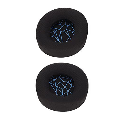 Replacement Ear Cushion Pads with Memory Foam Protein Leather for 3 5 7 Pro ATH M40X M50X MDR 7506 Cloud 2 Black V2 (Black earpads with Screen) - color: Black earpads with screen