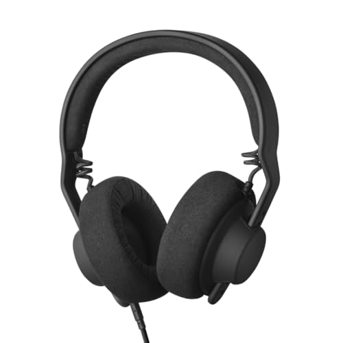 AIAIAI TMA-2 Studio Wired Black Over-Ear Headphones, Alcantara Memory Foam - style: TMA-2 Studio