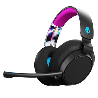 Skullcandy SLYR Multi-Platform Wired Gaming Headset - Black Digi-Hype | Removable Mic, Durable and Comfortable Lightweight Design, Ultra-Soft Memory Foam Ear Cushions, PC, Xbox, PlayStation - color: Black Digi-Hype, style: SLYR