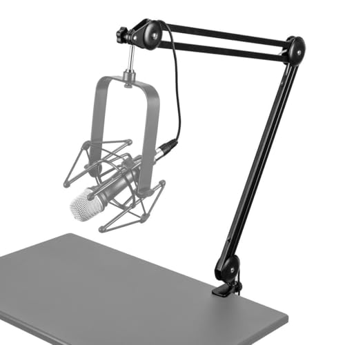 Platform Series TAP300 Cardioid Dynamic Broadcast Microphone with H&A Broadcast ARM W XLR Turnstile CB Studio Monitor HEADPHON