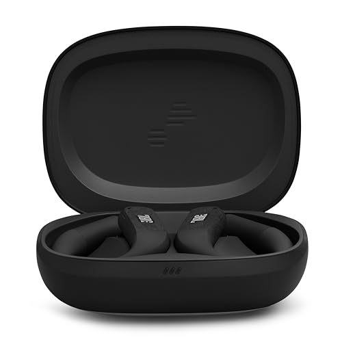 JBL Endurance Peak 4 - Cancelling Sport Earbuds - Black/Grey | Adaptive Noise Cancelling with Smart Ambient, IP68 water and dust proof, Secure fit with TwistLock design - color: Black/Grey