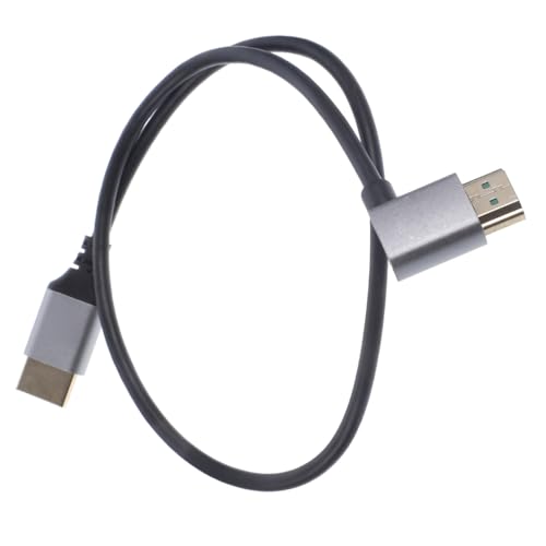 Right Angle Male to Male Video Cable 8k Compatibility for Tvs Computers Projectors and Home Theater