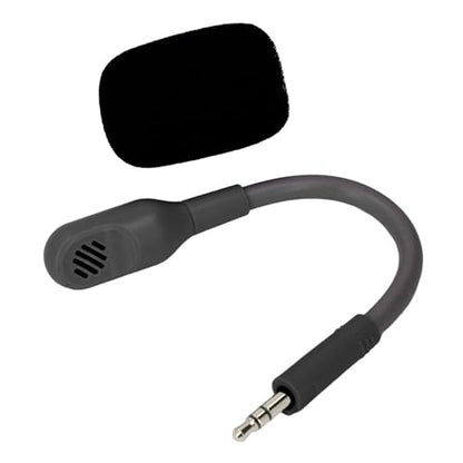 Headphone Mic Attachment, 3.5mm Detachable Mic for Headset, OFC and PVC Mic Replacement for Razer Barracuda X Wireless Gaming Headphones