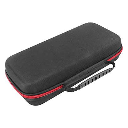 Wireless Microphone Case, Shockproof Drop Proof EVA Zipper Microphone Bag, Carrying Case with Sponge Filling Metal Zipper, Multi Layer Space, Ample Storage Capacity