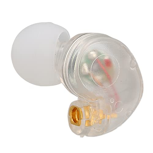 Earphone Head Replacement for SE215 SE315 SE535, Pluggable Detachable HiFi Earpiece Head,Sports Earphone Earbud Head, for Interface Cable(Transparent) - color: Transparent