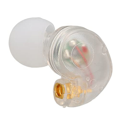 Earphone Head Replacement for SE215 SE315 SE535, Pluggable Detachable HiFi Earpiece Head,Sports Earphone Earbud Head, for Interface Cable(Transparent) - color: Transparent