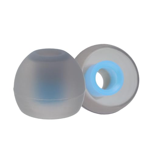 Klowcok Replacement Ear Tips for Rythflo WH01 / WH02 / WH03 Headphones | Silicone Earbuds Tips, 9Pairs, S/M/L
