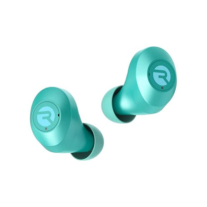 Raycon Everyday Bluetooth Wireless Earbuds with Microphone - Active Noise Cancelling, Sweat & Water-Resistant Earphones, Ear Buds Wireless Bluetooth Up to 32 Hours Playtime (Mint) - color: Mint