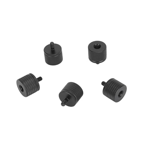M4 Male to 1/4"-20 Female Thread Screw Adapter(5 Pieces)