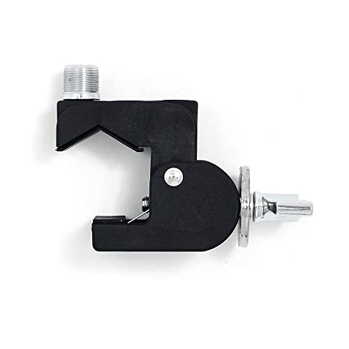 Gibraltar Adjustable Clamp for Microphone Gooseneck, Multi-Mount Drum Hardware Mic Holder, with Quick Release Function, Fits Round or Square Tubes and Hoops (SC-MMMC) - style: SC-MMMC