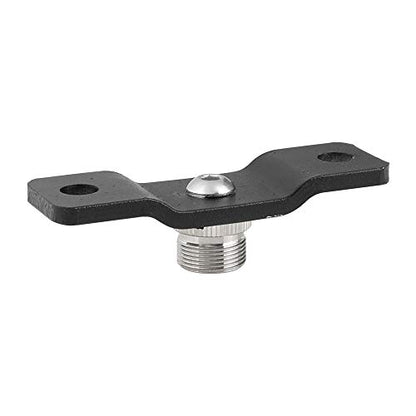 CAMVATE 5/8'' Male to 1/4'' Female with Pedestal for Microphone Adapter - size: 1.18 in x 3.15 in x 0.87 in