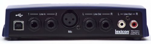 Lexicon Alpha Multi-Channel Desktop Recording Studio, 2x2x2 (2-input, 2-bus, 2-output) - style: Alpha