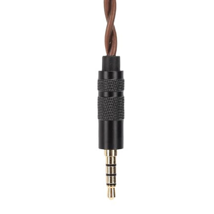 IEM Cable with Detachable Mic for ZS10 PRO ZSN PRO 0.78mm 2pin Headphones, OFC Wire Replacement Cord with 3.5mm Plug for Clear Audio and Gaming Calls