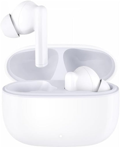 HONOR Choice X7 Lite Wireless Earbuds with Ear Hooks, Bluetooth 5.3 Headphones, ENC Noise Cancellation, IPX5 Waterproof, Deep Bass, Sports Earphones – White