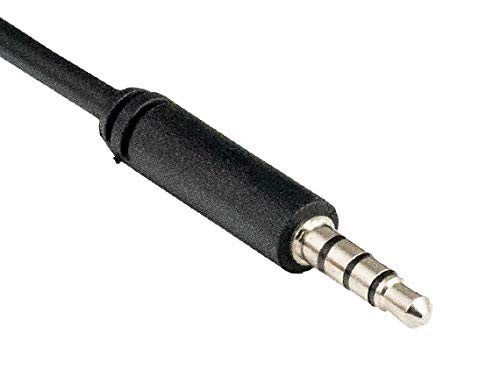 Cable Leader 3.5mm TRRS Male to Male Audio & Microphone Cable (25 Foot (1 Pack)) - size: 25 Foot (1 Pack)