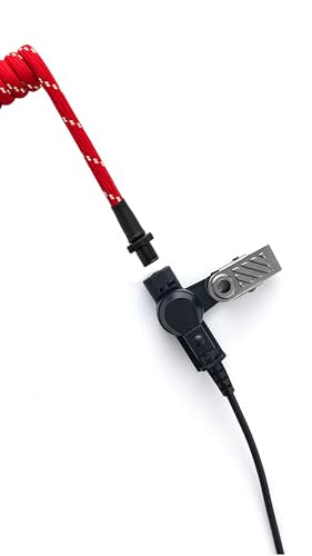 Replacement Braided Nylon Acoustic Coil Tube for Radio in-Ear Earpiece (DF/CTB-25) - color: DF/CTB-25