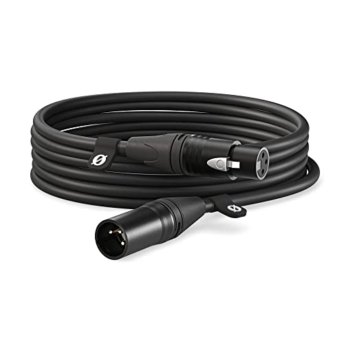 RØDE XLR-3 Premium XLR Cable (3m, Black) - color: Black