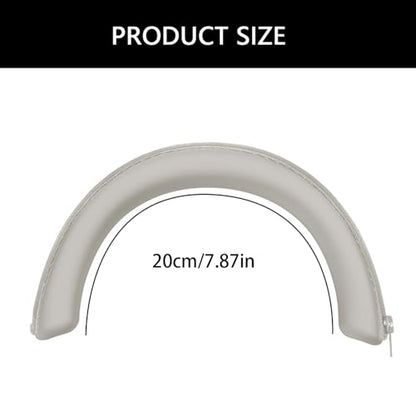 Silicone Headphones Headband Covers Replacement Headband Sleeve with Zippers for WH1000XM6 Headsets Silicone Headphone Cushion - color: Navy Blue