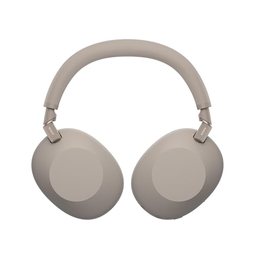 Sony WH-1000XM6 The Best Noise Cancelling Wireless Headphones, Sandstone | HD NC Processor QN3, 12 Microphones, Adaptive NC Optimizer, Mastered by Engineers, Studio-Quality, Up to 30 Hrs of Battery - color: Sandstone