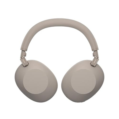 Sony WH-1000XM6 The Best Noise Cancelling Wireless Headphones, Sandstone | HD NC Processor QN3, 12 Microphones, Adaptive NC Optimizer, Mastered by Engineers, Studio-Quality, Up to 30 Hrs of Battery - color: Sandstone